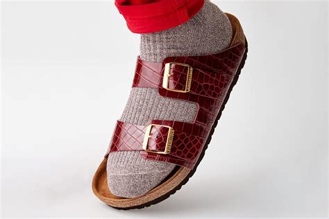 hermès x Birkenstock sandals